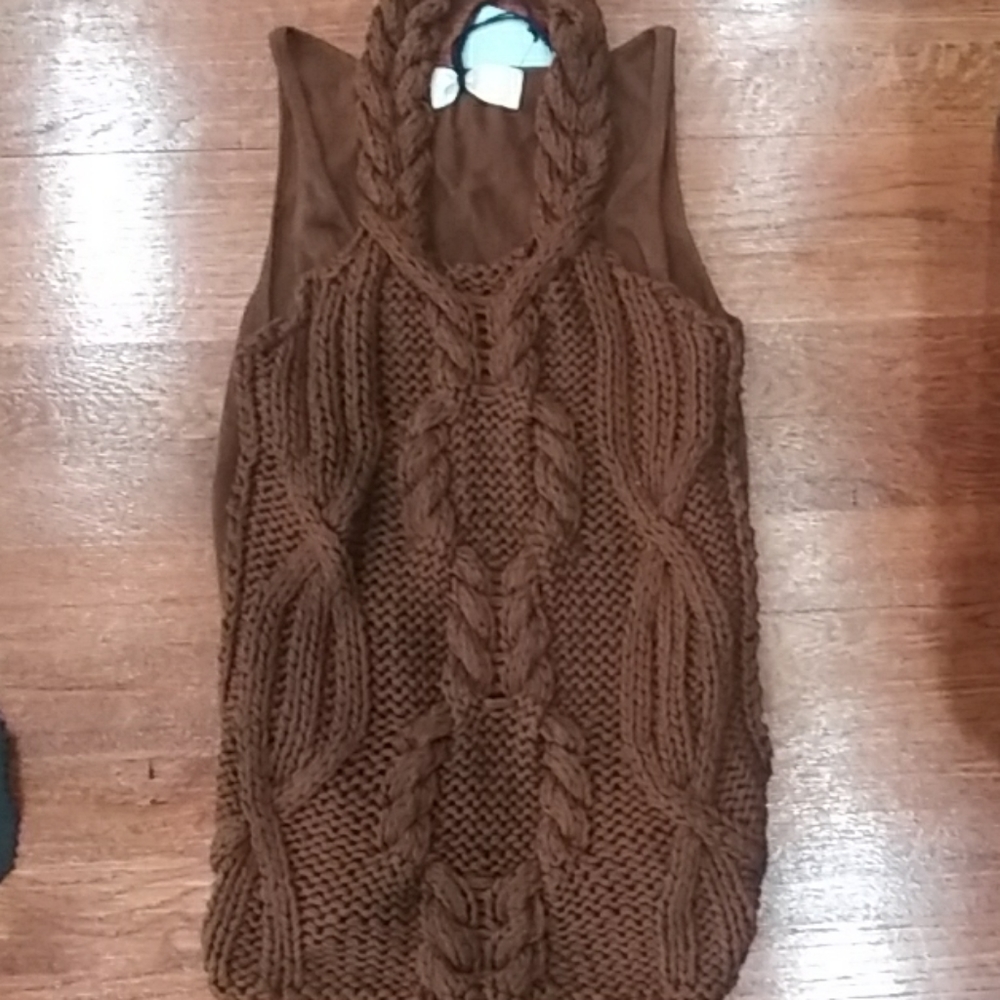 Malo sweater with attached tank